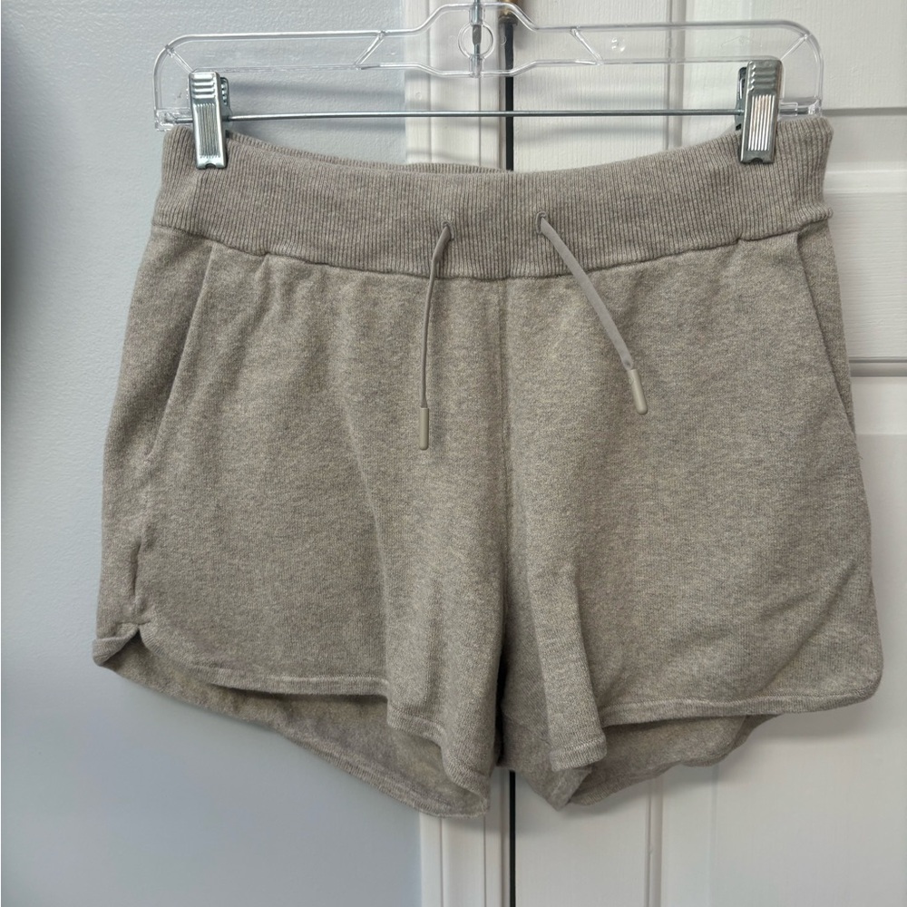 Lululemon cotton cashmere shorts